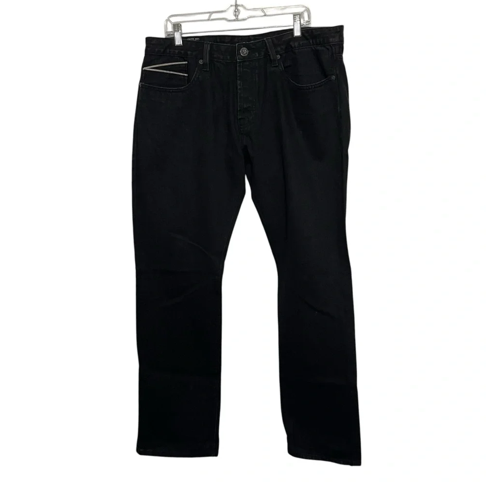 Men’s Cult of Individuality Black Rebel Straight Jeans